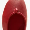 Ballerines en cuir avec nœud Ballerines en cuir avec nœud