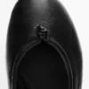 Ballerines en cuir avec nœud Ballerines en cuir avec nœud