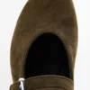 Ballerines en cuir refendu Ballerines en cuir refendu