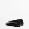 Ballerines en cuir souple Ballerines en cuir souple