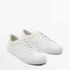 Baskets en daim fendu