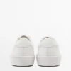 Baskets en daim fendu