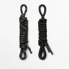 Baskets techniques avec empiècements en cuir
