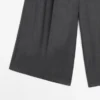 Bermuda long en laine avec pinces Bermuda long en laine avec pinces