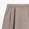 Bermuda long et ample aux jambes fluides