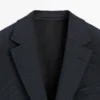 Blazer de costume à carreaux en mélange de laine légère Blazer de costume à carreaux en mélange de laine légère