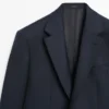 Blazer de costume en laine Cool Wool à rayures Blazer de costume en laine Cool Wool à rayures