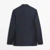 Blazer de costume en laine Cool Wool à rayures Blazer de costume en laine Cool Wool à rayures