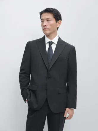 Blazer de costume en mélange de laine Cool Wool