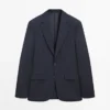 Blazer de costume en mélange de laine Cool Wool Blazer de costume en mélange de laine Cool Wool