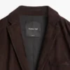 Blazer en cuir suédé Blazer en cuir suédé