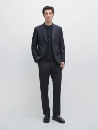 Blazer en laine légère