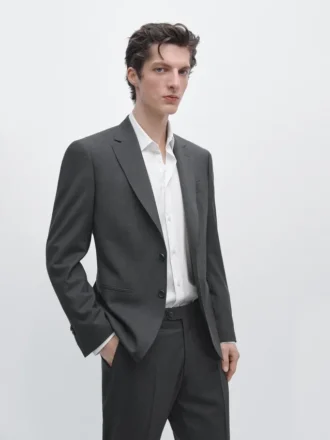 Blazer en laine légère