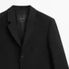 Blazer en laine à trois boutons Blazer en laine à trois boutons