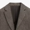Blazer en lin avec détails de poches Blazer en lin avec détails de poches