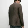 Blazer en lin avec détails de poches Blazer en lin avec détails de poches