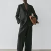 Blazer en lin avec poches Blazer en lin avec poches