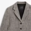 Blazer en mélange de laine moucheté Blazer en mélange de laine moucheté