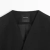 Blazer sans revers en lin Blazer sans revers en lin