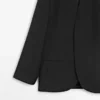 Blazer sans revers en lin Blazer sans revers en lin