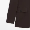Blazers avec poches et col à revers Blazers avec poches et col à revers