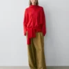 Blouse fluide à col drapé Blouse fluide à col drapé