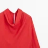 Blouse fluide à col drapé Blouse fluide à col drapé