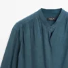 Blouse fluide à encolure croisée Blouse fluide à encolure croisée