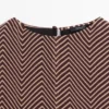 Blouse fluide à imprimé géométrique Blouse fluide à imprimé géométrique