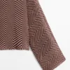 Blouse fluide à imprimé géométrique Blouse fluide à imprimé géométrique