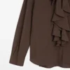 Blouse fluide à volants Blouse fluide à volants