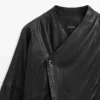 Blouson aviateur en cuir Blouson aviateur en cuir