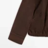 Blouson aviateur en cuir suédé Blouson aviateur en cuir suédé