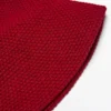 Bonnet en tricot mélangé laine Bonnet en tricot mélangé laine