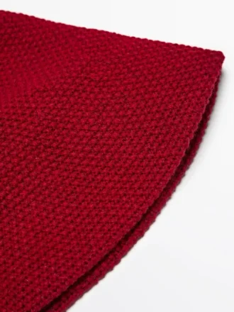 Bonnet en tricot mélangé laine