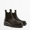 Bottes Chelsea en cuir Bottes Chelsea en cuir