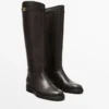 Bottes d’équitation en cuir Bottes d’équitation en cuir