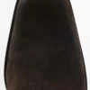 Bottines en cuir croûte brossé Bottines en cuir croûte brossé