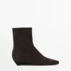 Bottines à talon compensé