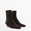 Bottines à talon compensé