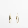 Boucles d’oreilles anneaux en pierre Boucles d’oreilles anneaux en pierre