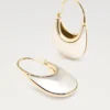 Boucles d’oreilles anneaux en pierre Boucles d’oreilles anneaux en pierre