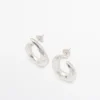 Boucles d’oreilles créoles texturées Boucles d’oreilles créoles texturées