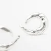 Boucles d’oreilles créoles texturées Boucles d’oreilles créoles texturées