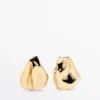 Boucles d’oreilles de taille moyenne à plis Boucles d’oreilles de taille moyenne à plis