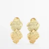 Boucles d’oreilles en dentelle en deux parties Boucles d’oreilles en dentelle en deux parties