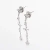 Boucles d’oreilles pendantes en strass Boucles d’oreilles pendantes en strass