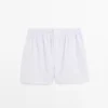 Boxer à imprimé double rayure Boxer à imprimé double rayure