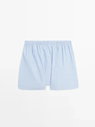 Boxers à imprimé rayé