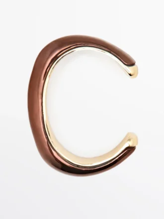 Bracelet effet patine bronze